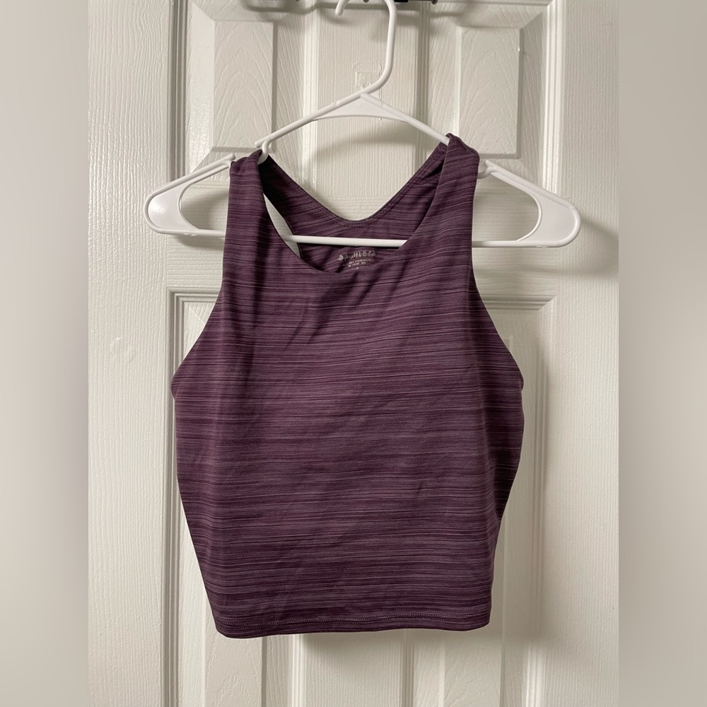 Athleta Purple Long Sports Bra